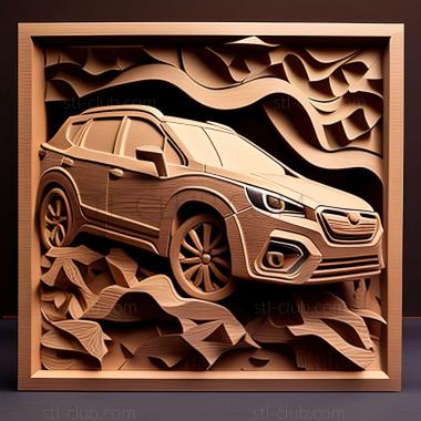 3D модель Subaru Tribeca (STL)